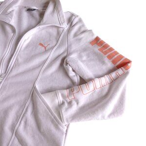 Puma Full Zip Jacket with Pockets High Low Size Large